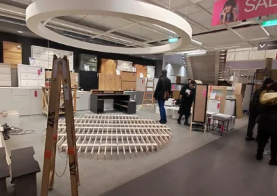 Rekonštrukcia predajne v Košiciach