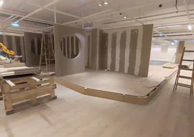 Rekonštrukcia predajne v Košiciach