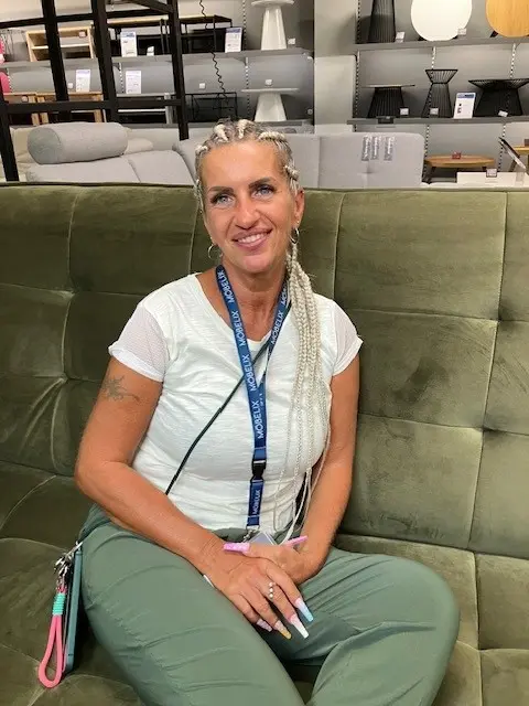 Jana Kovácsová, Möbelix Košice